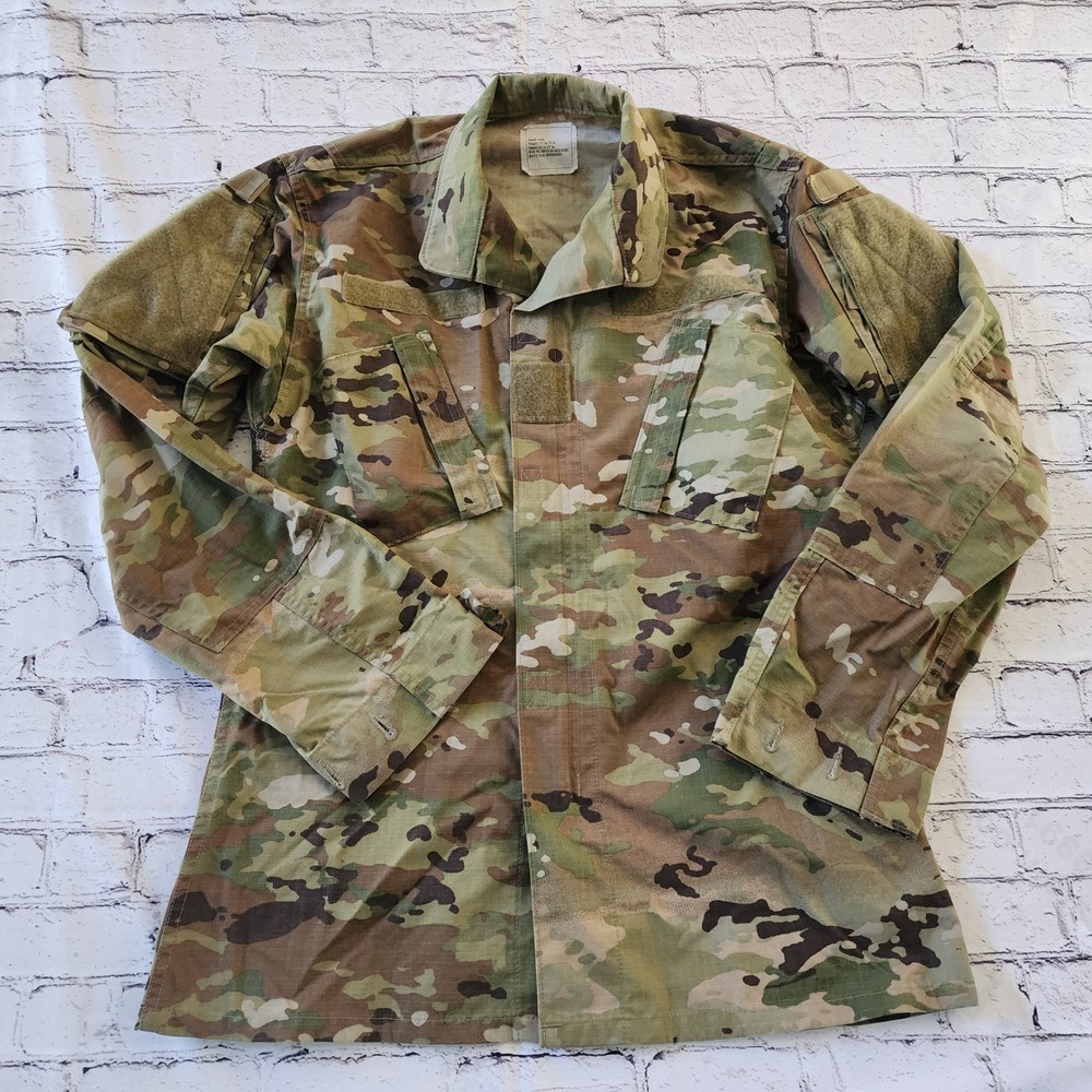 US Military OCP Multicam Combat Coat Jacket Small Long 8415-01-623-5182 Tactical